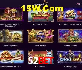 Recursos de Bônus 52bet